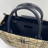 Borsa Shopper in tessuto jacquard