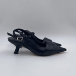 Sandalo slingback in pelle - Vic Matiè 1C6500D NERO VIC MATIE' 