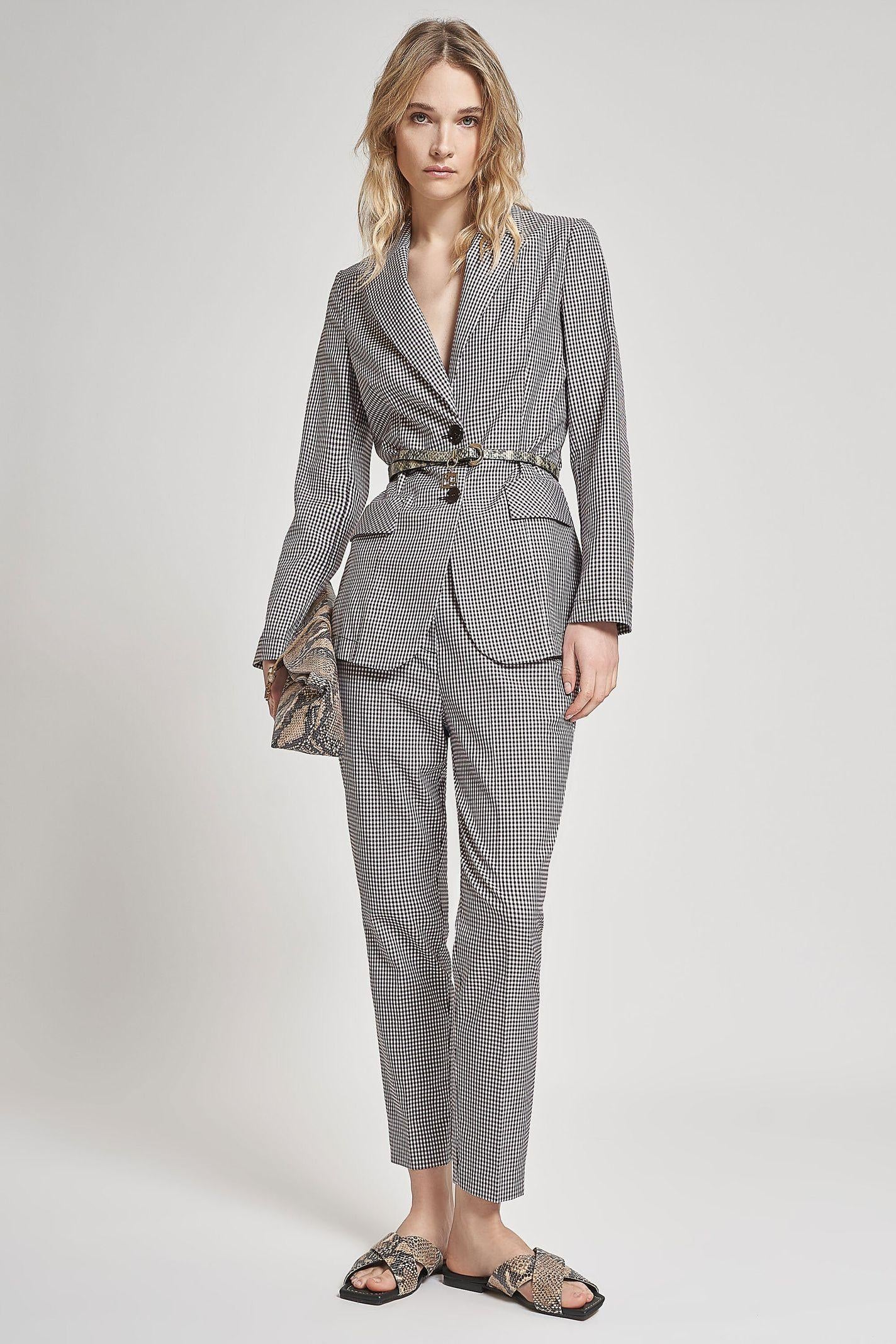 Pantalone check - Carla G PODI04D6 09 CARLA G. 