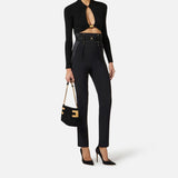 Top a micro trecce - Elisabetta Franchi MK85B61E2 110 ELISABETTA FRANCHI 