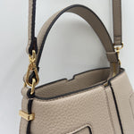Borsa tote piccola con logo - Elisabetta Franchi BS06A51E2 DC4 ELISABETTA FRANCHI 