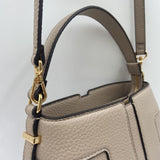 Borsa tote piccola con logo - Elisabetta Franchi BS06A51E2 DC4 ELISABETTA FRANCHI 