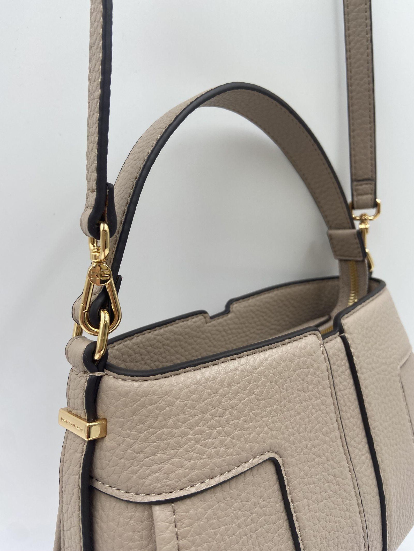Borsa tote piccola con logo - Elisabetta Franchi BS06A51E2 DC4 ELISABETTA FRANCHI 