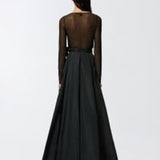 Maglia in tulle con strass - Pinko 103911-A220 Z99 PINKO 