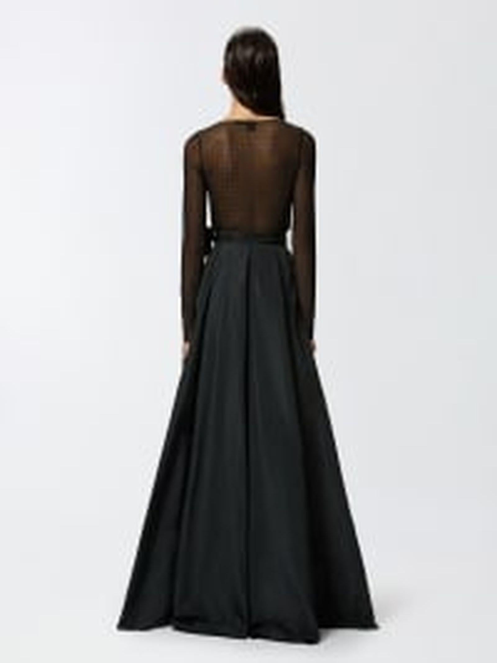 Maglia in tulle con strass - Pinko 103911-A220 Z99 PINKO 