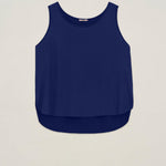 Maglia smanicata bimateriale - Carla G MILI20 D1 12 CARLA G. 