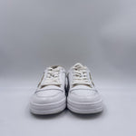 Sneakers tennis in pelle con dettagli metallizzati SS0049P035 ZHC PINKO 