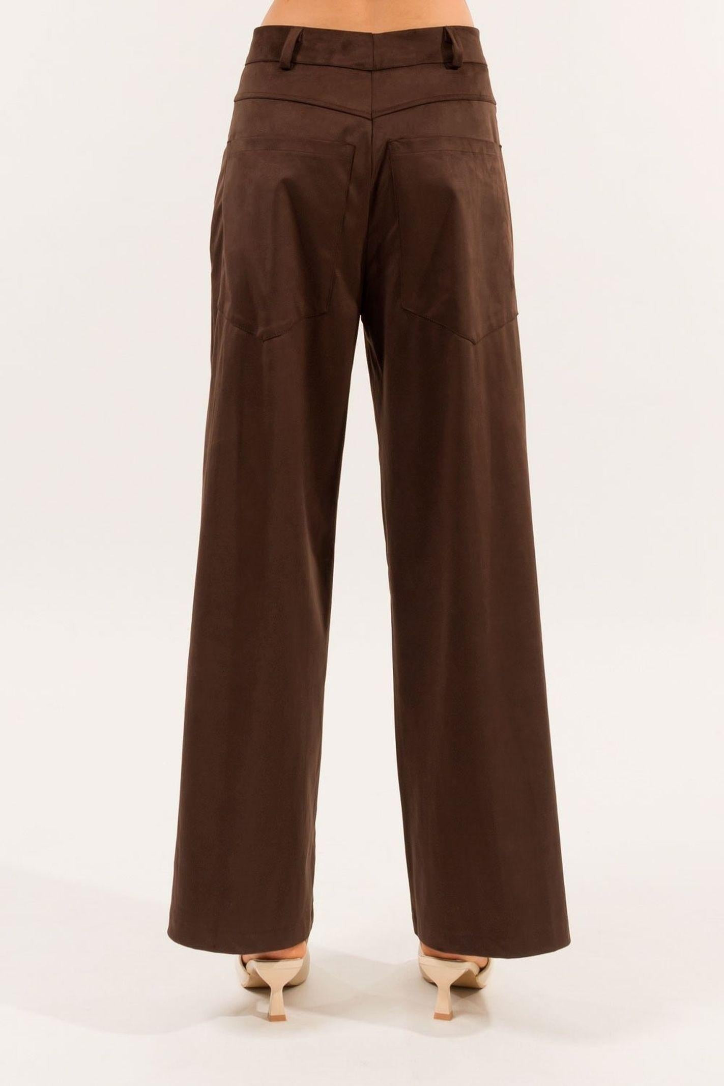 Pantalone suede ADF403C 261 KONTATTO 