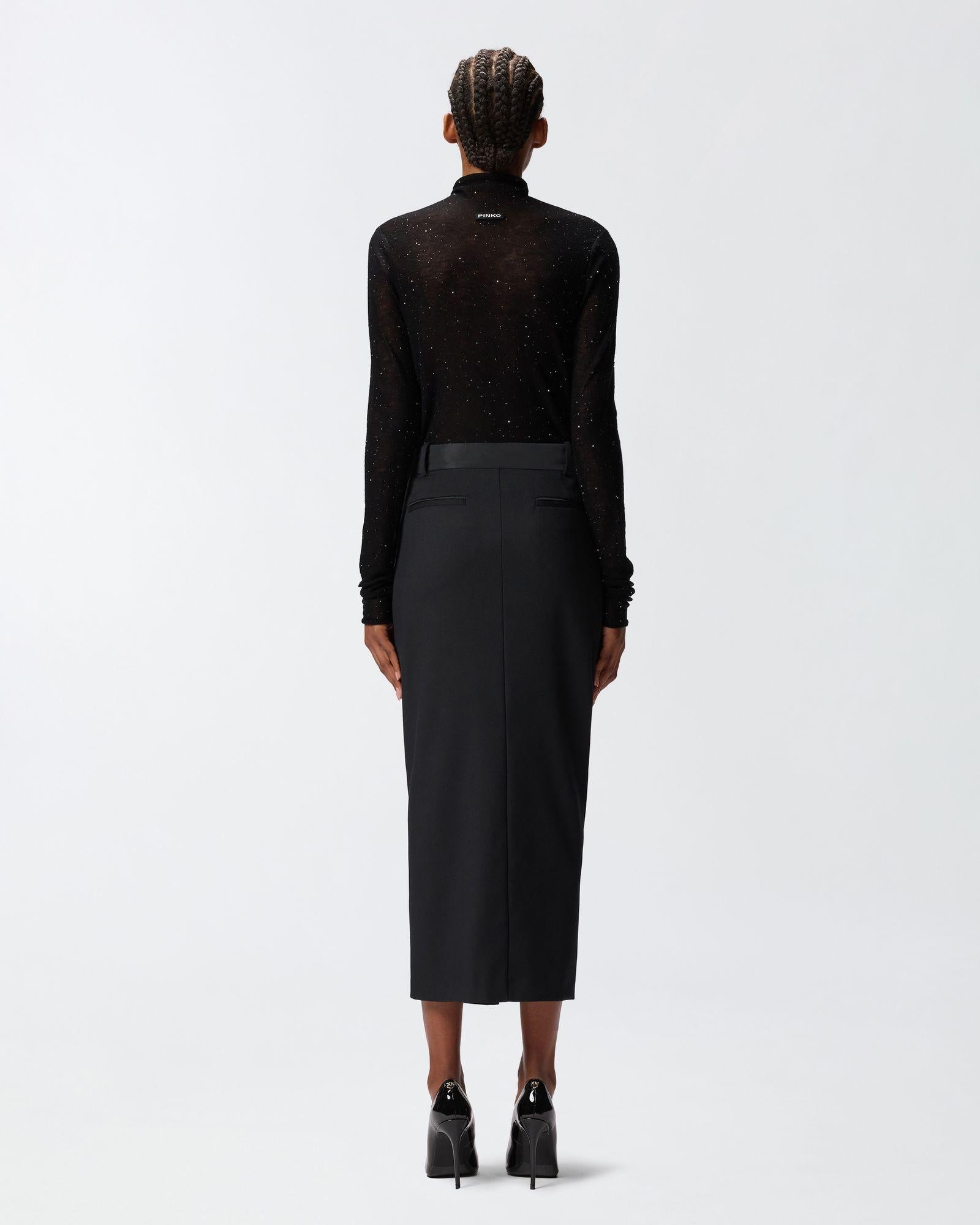 Gonna aderente con spacco - Pinko 106134A30C Z99 PINKO 