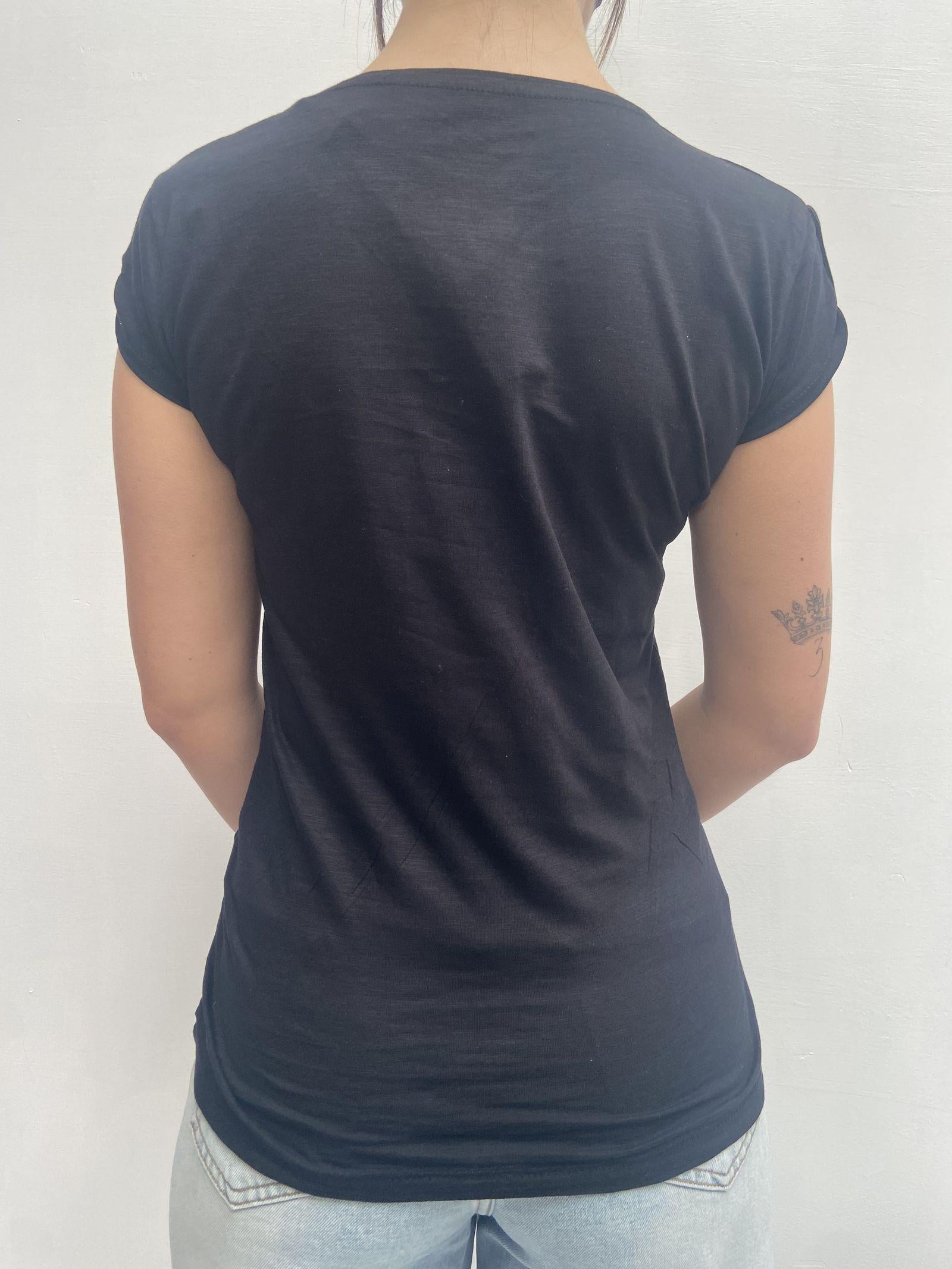 T-shirt Io Atleta IOATLETA NERO OFELIA 