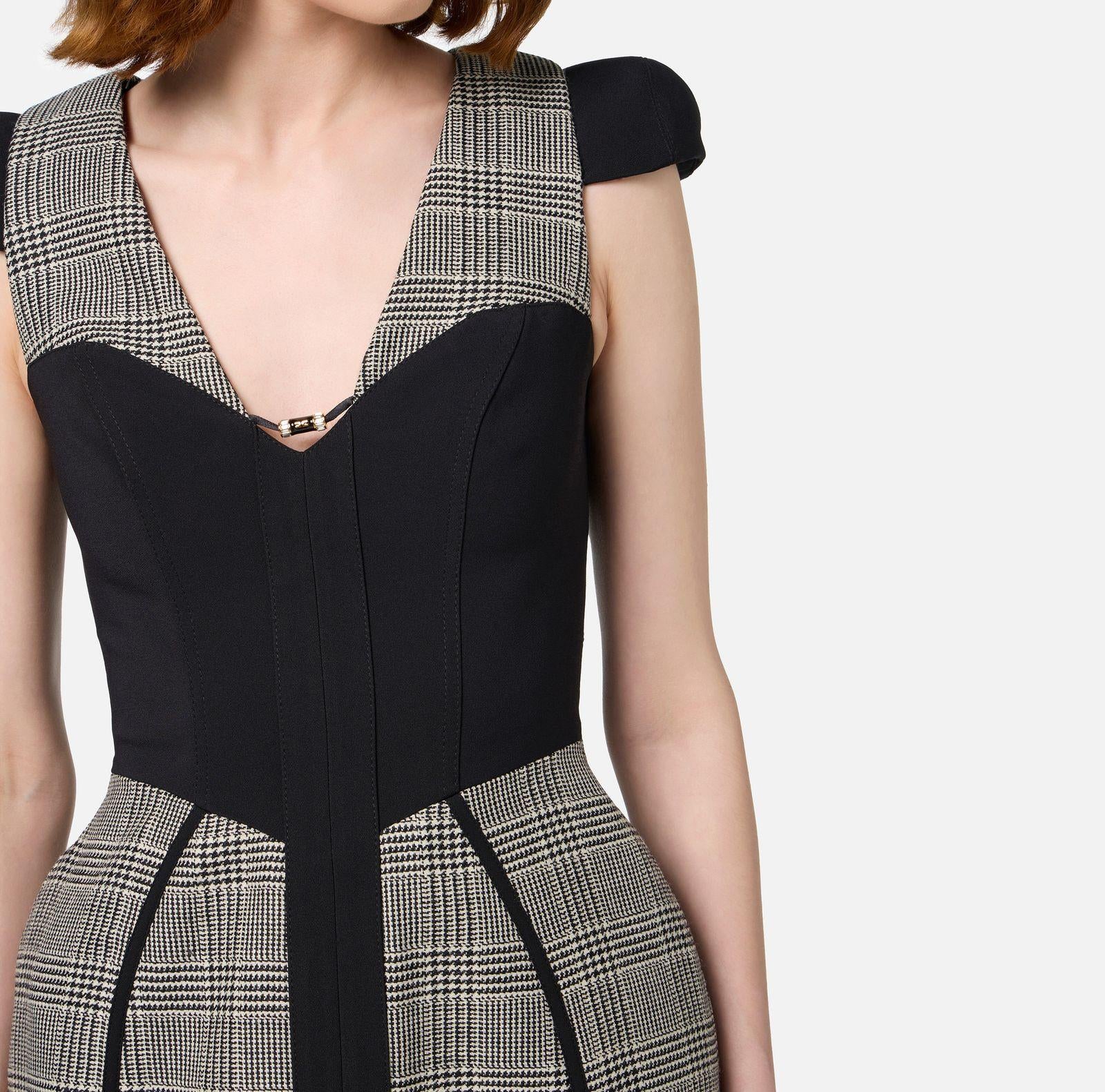 Abito corto doll prinipe di Galles AB72847E2 DC2 ELISABETTA FRANCHI 