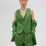 Gilet jacquard