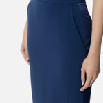Gonna con bande in raso - Elisabetta Franchi GO09951E2 DC8 ELISABETTA FRANCHI 
