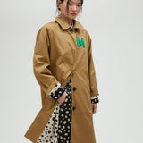 Trench beige dettaglio patch MS2501002 052 MAITE 