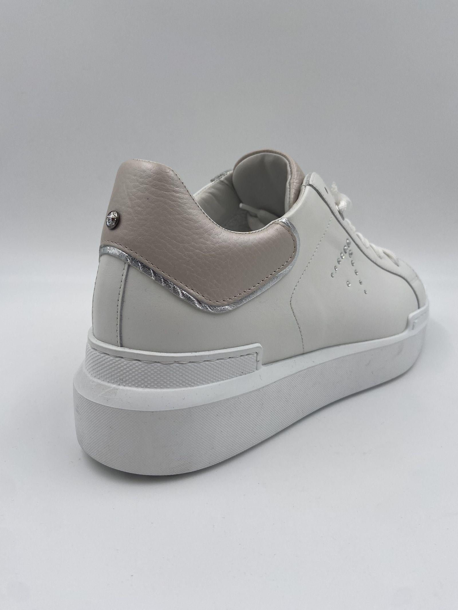 Sneakers  bianco e beige - Ed Parrish CKLD SW12 BIANCOBEIGE ED PARRISH 