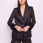 Giacca monopetto trasparente 511FD35017 2001 GAUDI' 