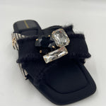 Sandalo rigato fiocco gioiello LS2605051 20N LOLA 