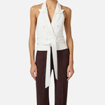Gilet con fusciacca - Elisabetta Franchi GL00561E2 360 ELISABETTA FRANCHI 