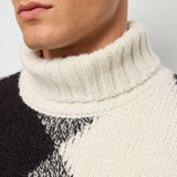 Maglia dolcevita a rombi 421GU53028 426077-01 GAUDI' 