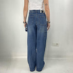 Jeans wide leg con tascone - Ofelia LAF244 DENIM OFELIA 
