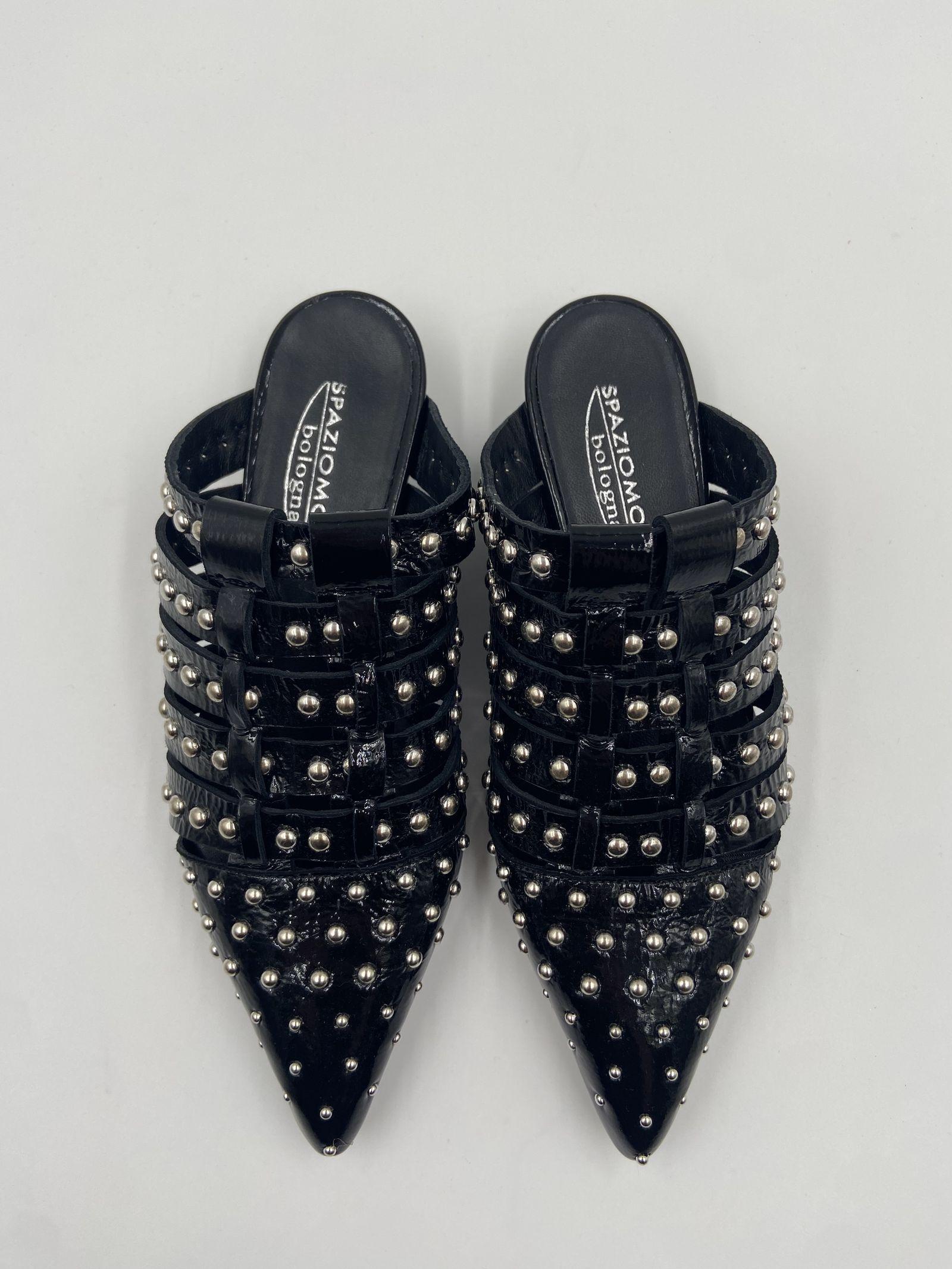 Sabot con borchie - Spazio Moda M924M2 NERO SPAZIO MODA 