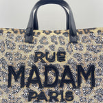 Borsa Casablanca Tote Leopard - Rue Madam Paris CASABLANCATOTE LEOPARD RUE MADAM PARIS 