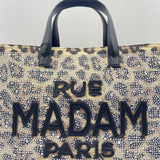 Borsa Casablanca Tote Leopard - Rue Madam Paris CASABLANCATOTE LEOPARD RUE MADAM PARIS 