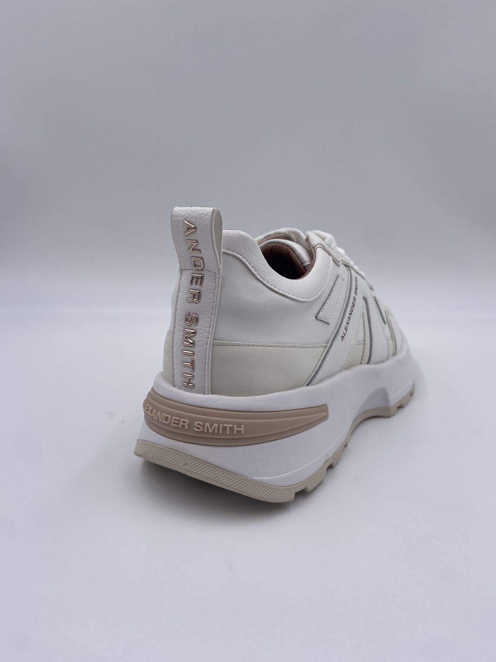 Sneakers Liverpool Woman Total White ASBBLPW 2047 TWT ALEXANDER SMITH 