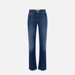 Jeans palazzo con logo PJ09I56E2 104 ELISABETTA FRANCHI 