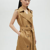 Abito gilet con cintura MS2516028 052 MAITE 
