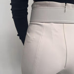 Pantalone con cinturone - Elisabetta Franchi PA06932E2 360 ELISABETTA FRANCHI 