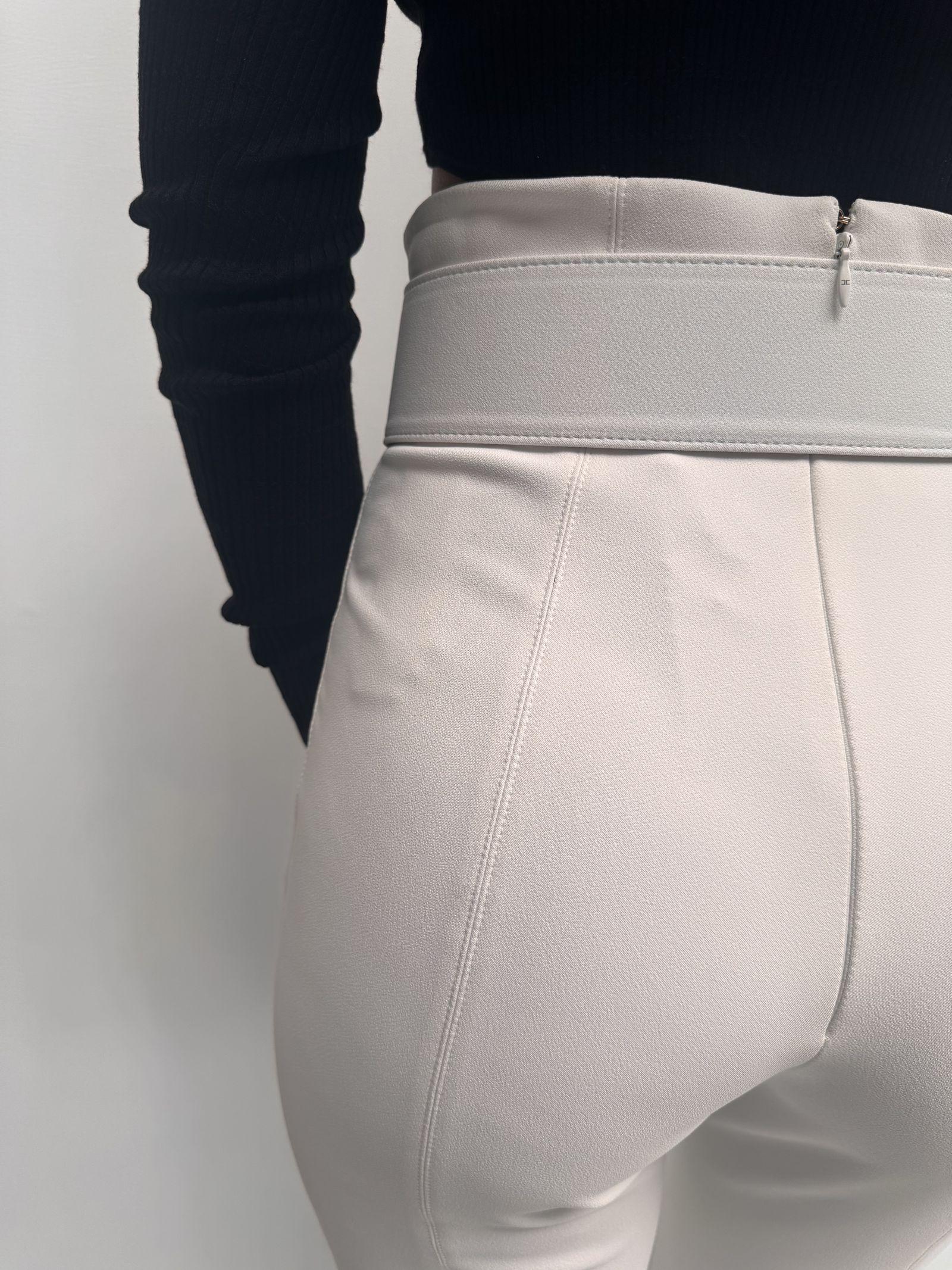 Pantalone con cinturone - Elisabetta Franchi PA06932E2 360 ELISABETTA FRANCHI 