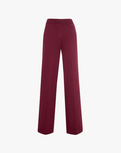 Pantalone palazzo con cintura Mg