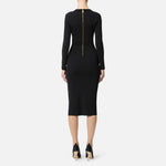 Abito in maglia con gemelli gioiello AM28S57E2 110 ELISABETTA FRANCHI 