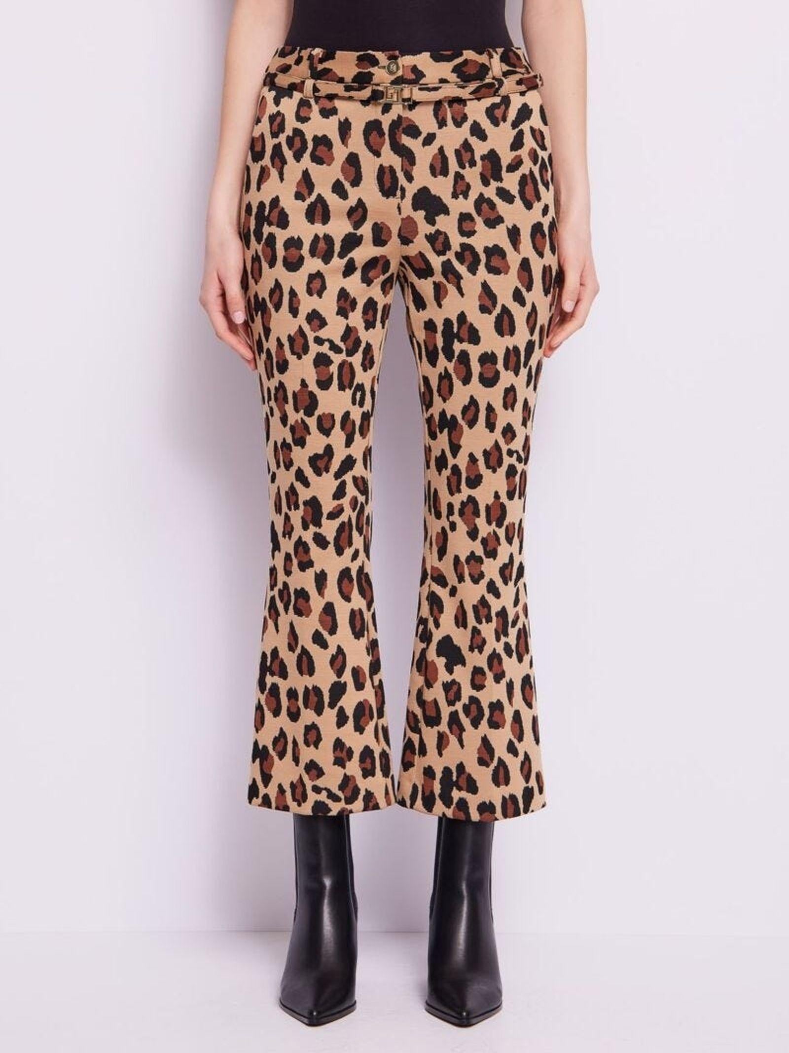 Pantalone stampa animalier - Gaudi 421BD24001 425018-01 GAUDI' 