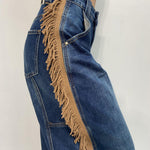 Jeans con frange - Ofelia LAF271PLUS DENIM OFELIA 