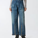 Jeans ballon con zip 105680A2TX PJZ PINKO 