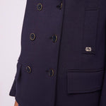 Giacca in scuba doppiopetto 511BD34002 3966 GAUDI' 