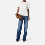 T-shirt con taschino - Elisabetta Franchi MA02056E2 270 ELISABETTA FRANCHI 
