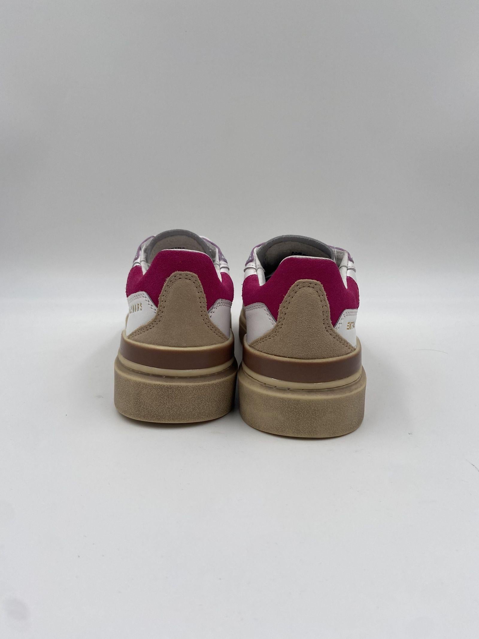 Sneakers Club tennis 1.06 8707011 BURROBIANCO EXTR4 